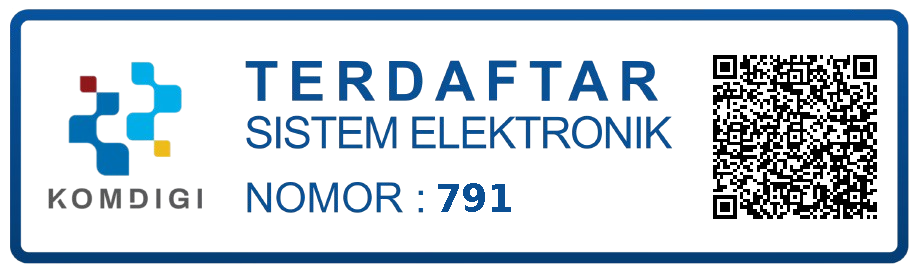Terdaftar Sistem Elektronik Komdigi Nomor 791